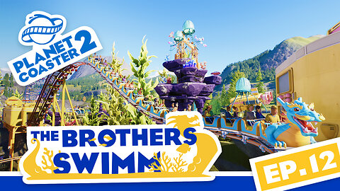 Can We Conquer The Brothers Swim's Dual Park Challenge? | Planet Coaster 2 | Ep. 12