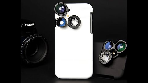 4-in-1 Lens Protective Phone Case for iPhone