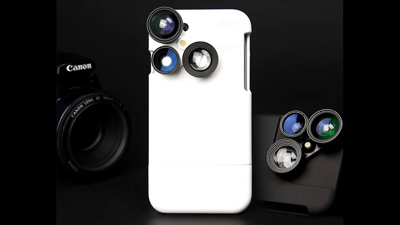 4-in-1 Lens Protective Phone Case for iPhone