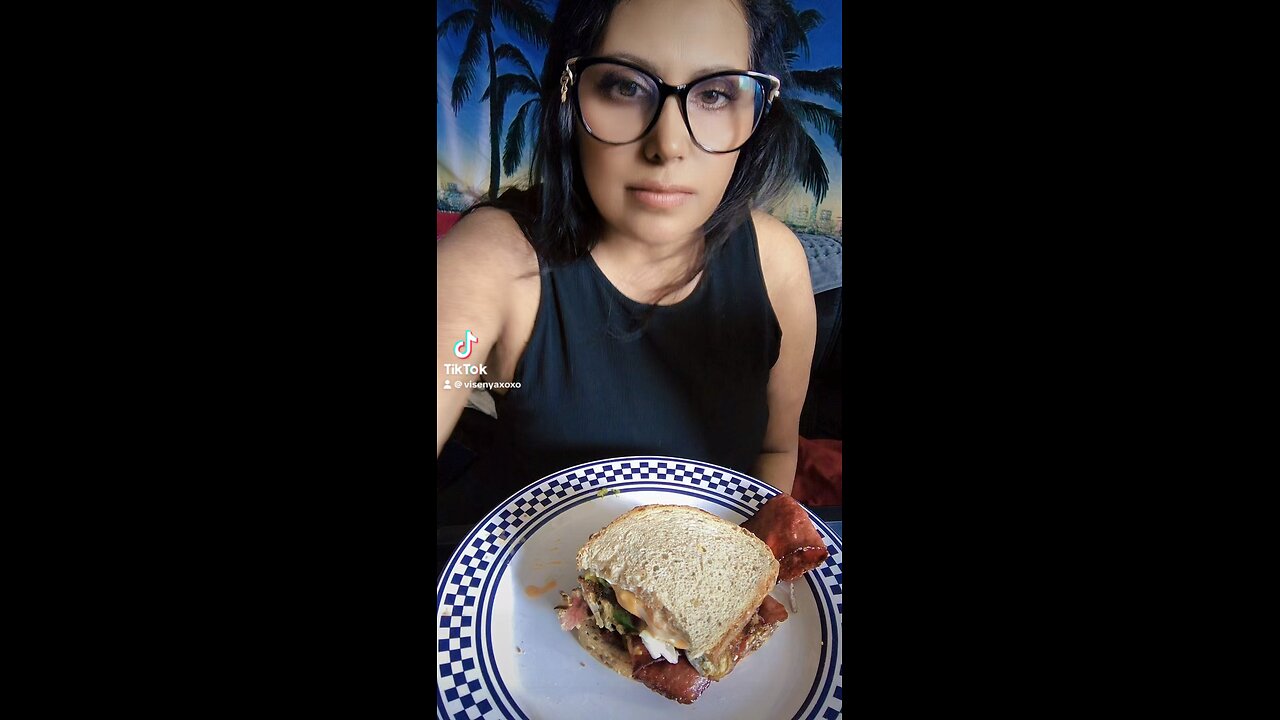 Let’s eat a loaded egg sandwich