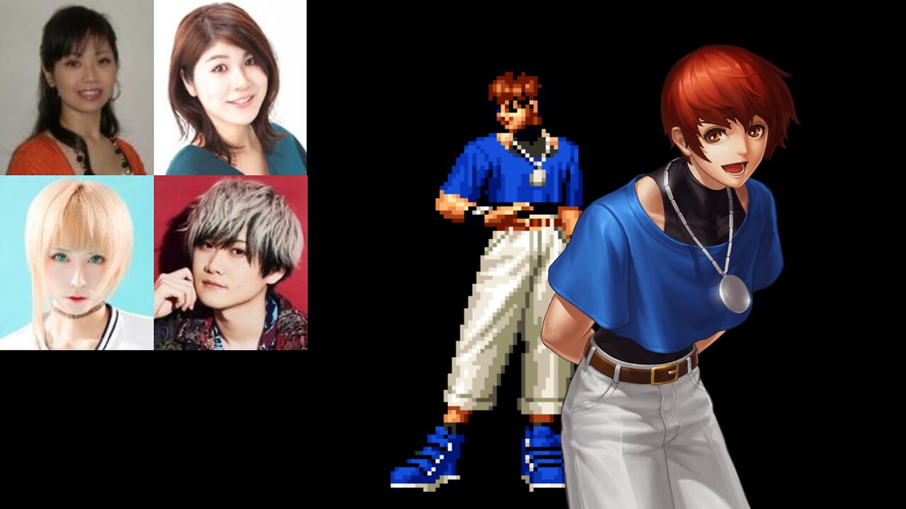 Video Game Voice Comparison- Chris (King of Fighters)