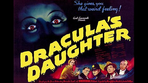 DRACULA'S DAUGHTER 1936 Van Helsing Suspects Mysterious Countess of Being a Vampire FULL MOVIE in HD