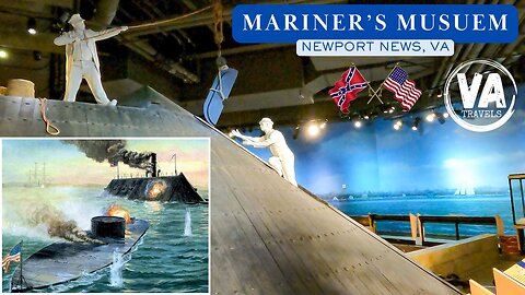 MARITIME MUSEUM - remains of the USS Monitor & CSS Virginia