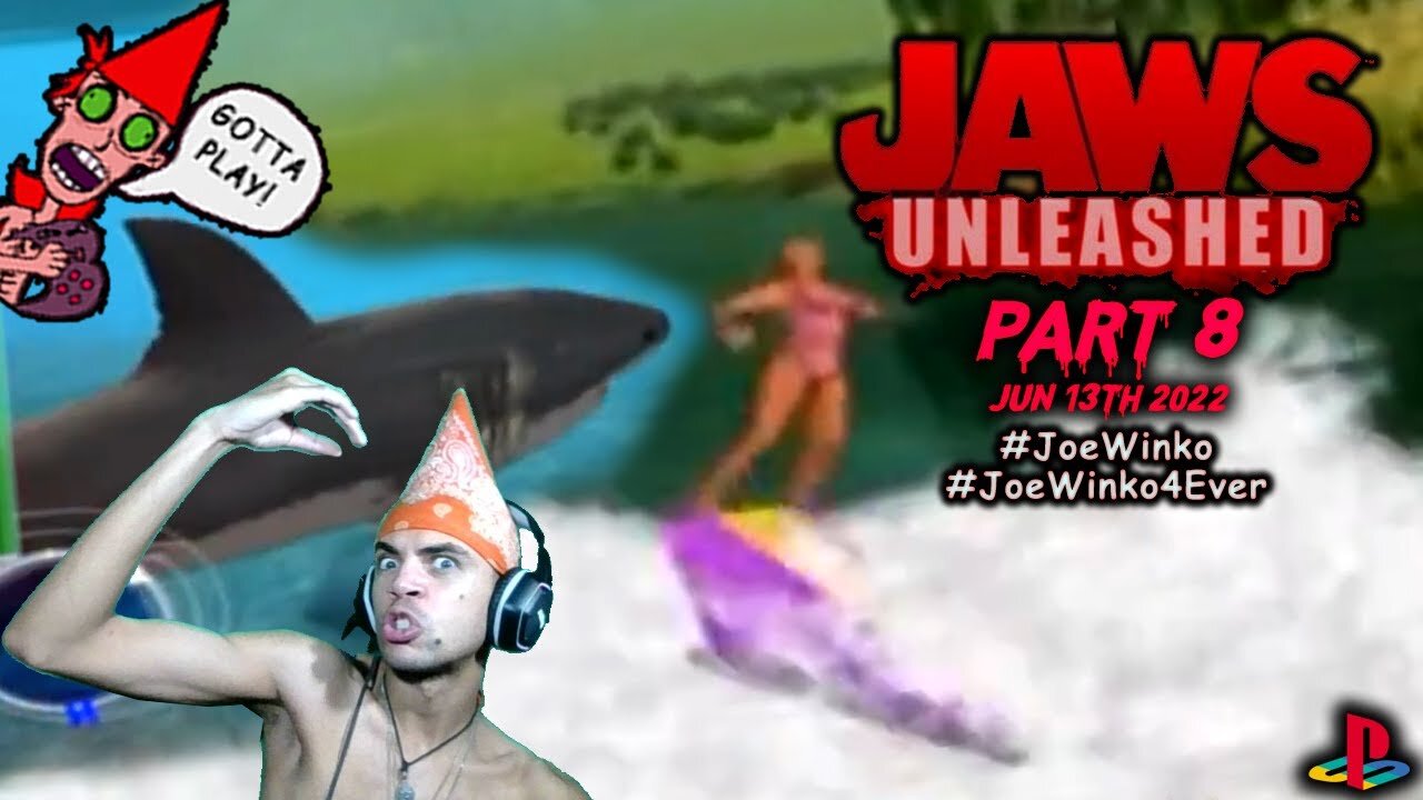 Jaws Unleashed (Part 8) - PS2 Gaming Livestream (Jun 13th 2022) - Joe Winko
