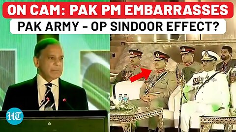On Cam: Pakistan PM Embarrasses Pak Army Chief Over Failure To Stop Indian Attack| Op Sindoor