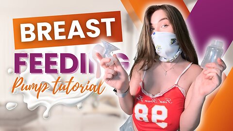 [4K] Breastfeeding with Eliz ｜ My Favorite Milk Pump Routine