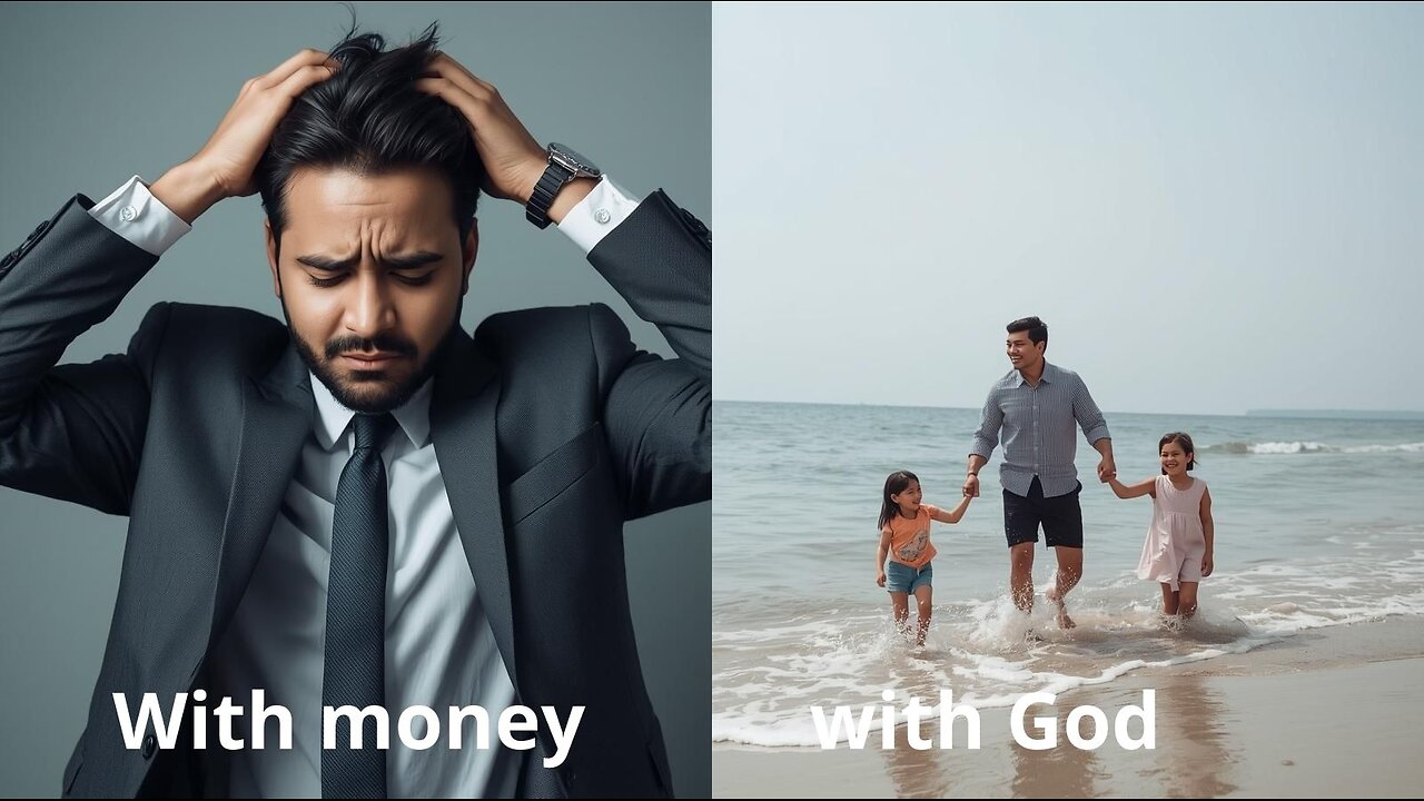 Money may fill your hands, but only God can fill your heart.