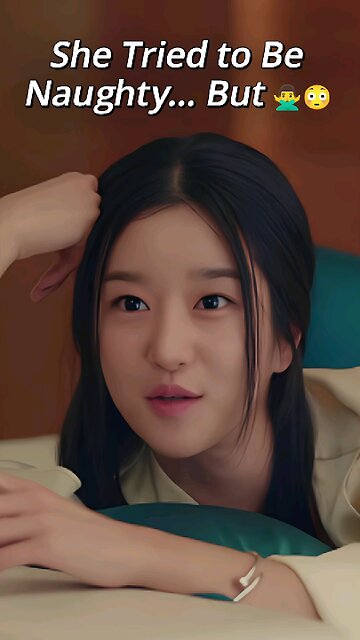 She Tried to Be Naughty… But 🙅‍♂️😳 #comedydrama #funnykdrama #kdramafunnyscene #kdramamoments