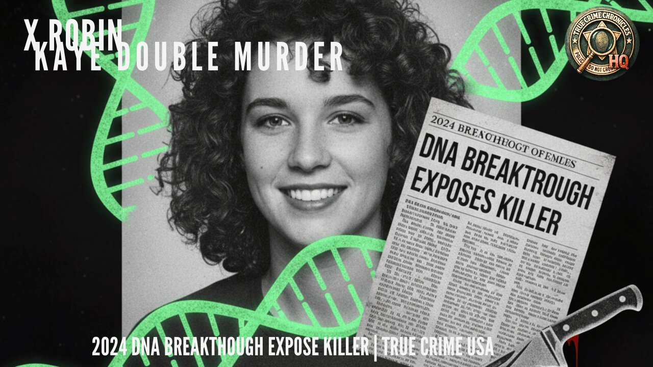 🧬 Robin Kaye Double Murder: 2024 DNA Breakthrough Exposes Killer 🔪 | True Crime USA