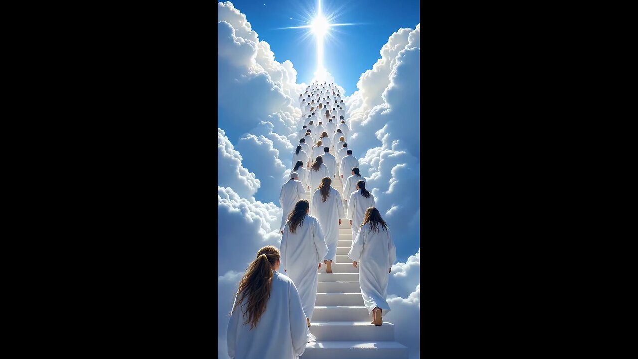 Heaven is Calling us. let's go to heaven