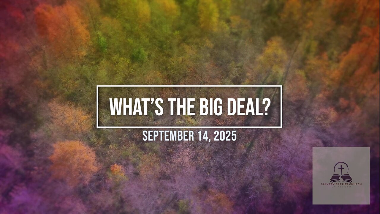 What's the Big Deal?