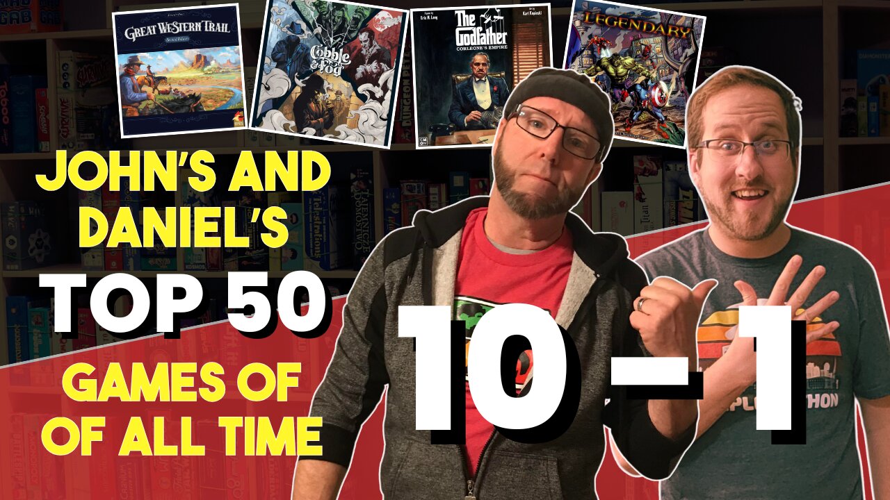 Top 50 Board Games of All Time #10 - #1