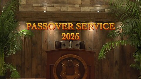 Passover Service 2025