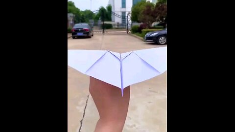 creative bionic origami airplane