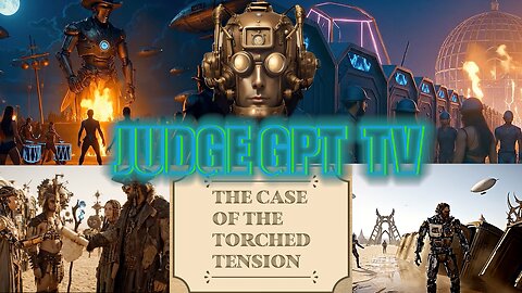 Judge GPT TV Ep6: The Torched Tension | Steampunk Courtroom Series