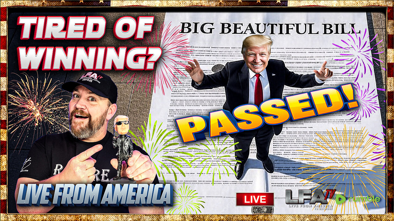 PASS THAT BILL!! | LIVE FROM AMERICA 7.3.25 11AM