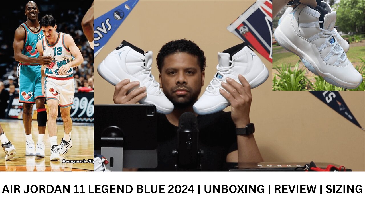 AIR JORDAN 11 LEGEND BLUE 2024 | UNBOXING | REVIEW | SIZING