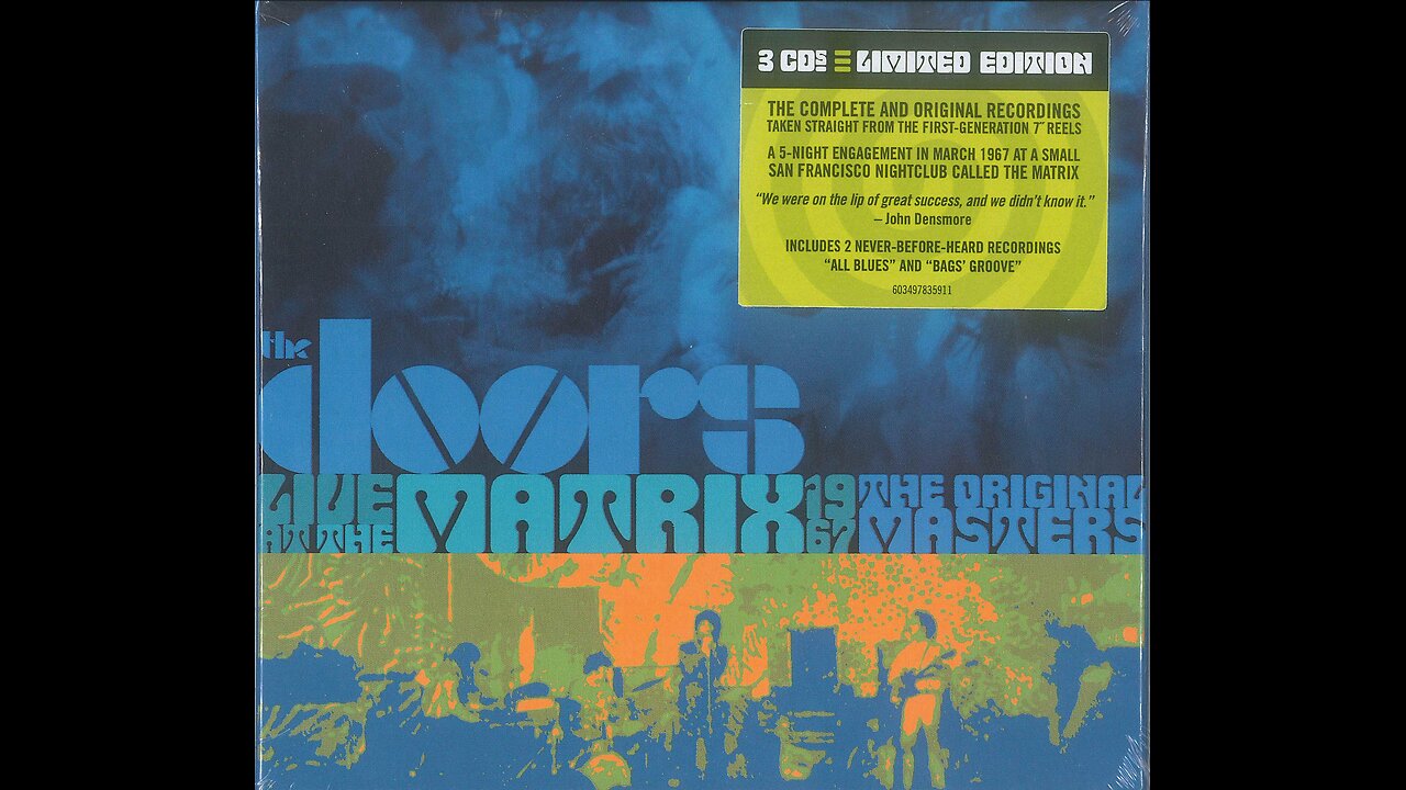 The Doors - Live At The Matrix 1967 (Limited Edition) 2023 3xCD