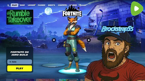 Fortnite Retry. Hope Internet Works! #RumbleTakeover