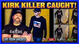 KIRK KILLER CAUGHT! | LIVE FROM AMERICA 9.12.25 11AM