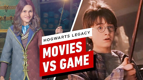 Hogwarts Legacy - Harry Potter Movies vs Game Comparison