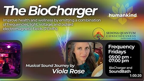 Vocal inspired Sound Journey for deep peace with Viola Rose