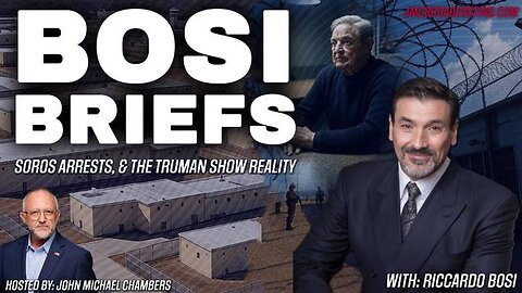The 80/20 Threshold, Soros Arrests, & The Truman Show Reality | Riccardo Bosi
