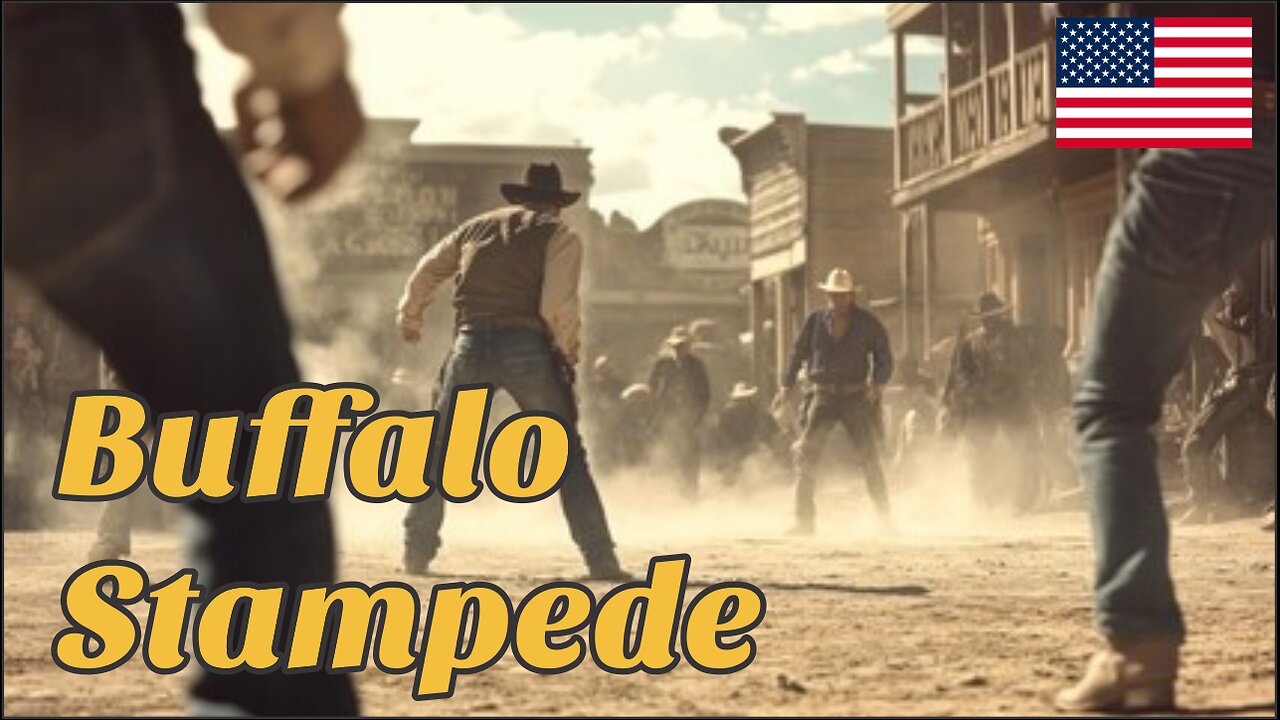 Buffalo Stampede 1933 - Western Movie