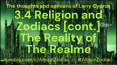 The Reality of The REALME! 3.4 Opinion by Larry Cyprus of the Albion Zodiac