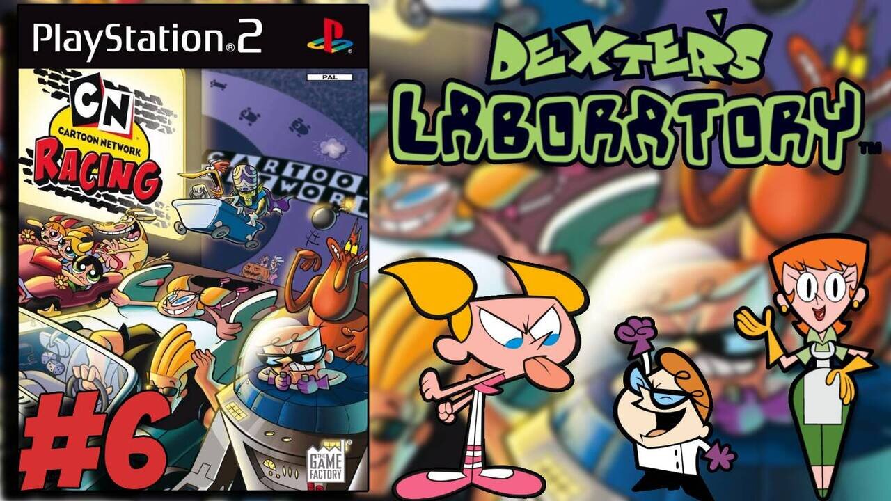 Cartoon Network Racing (ps2) mapa El laboratorio de dexter #6