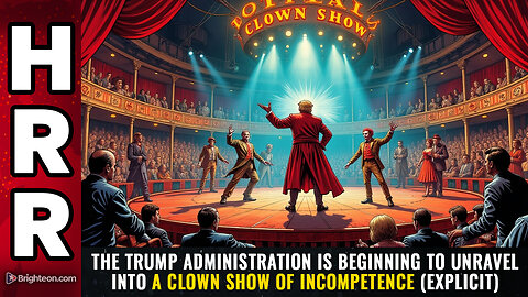 The Trump administration is beginning to UNRAVEL into a clown show... (EXPLICIT)