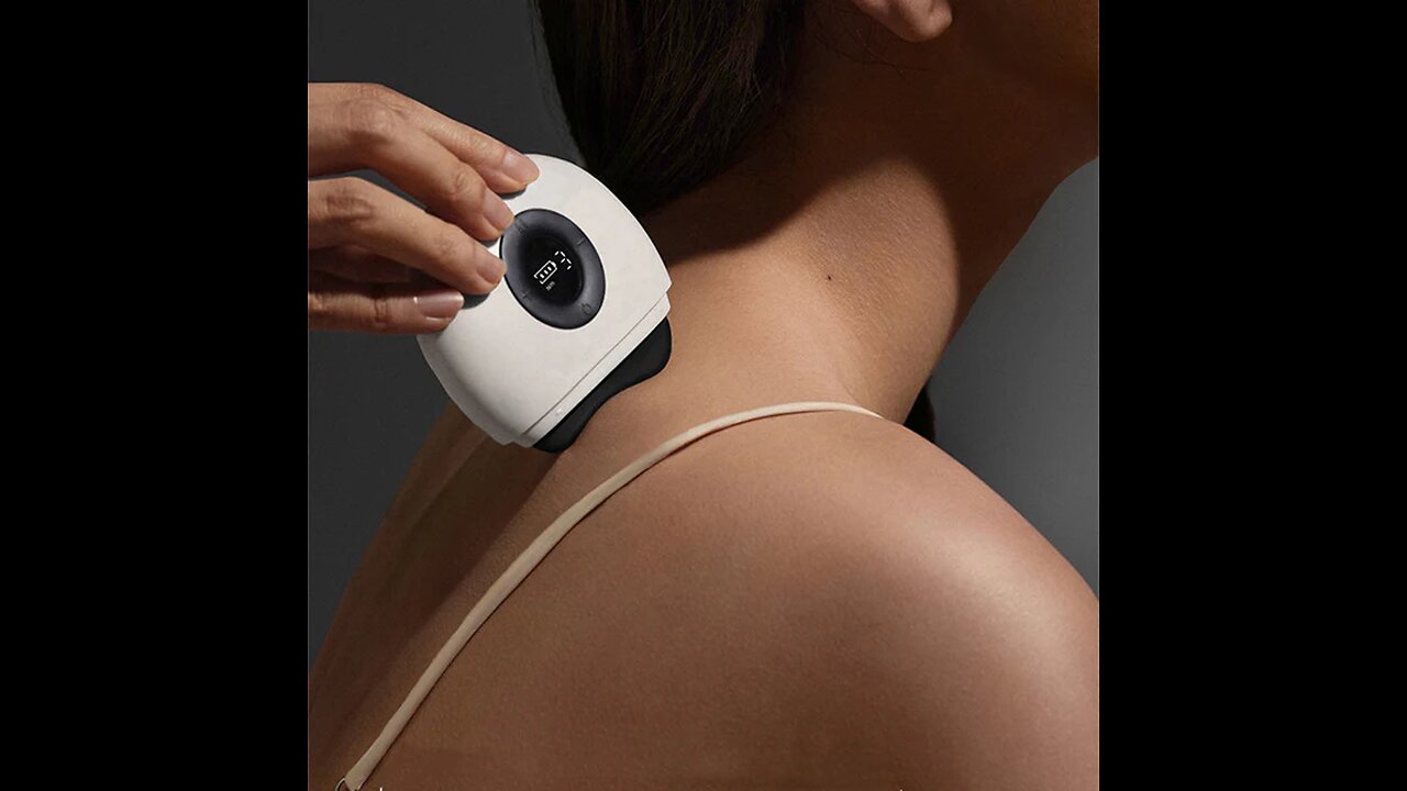 Electric Intelligent Facial Gua Sha Stone Massager