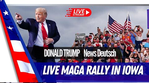 LIVE - LIVE: President Trump's America250 MAGA Rally at the Iowa State Fairgrounds