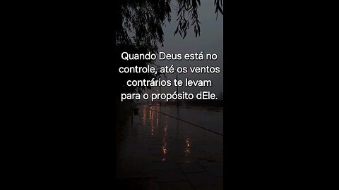Nem mesmo os ventos contrários podem impedir o trabalhar do Senhor.