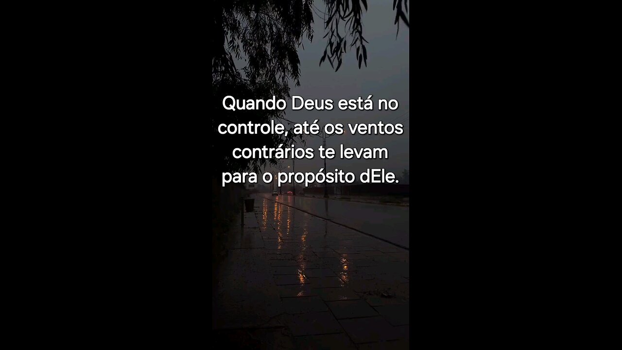 Nem mesmo os ventos contrários podem impedir o trabalhar do Senhor.