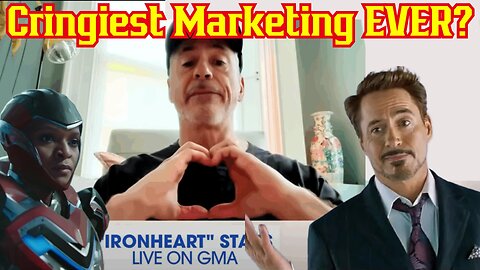Ironman Loves Ironheart? Marvel Pays RDJ To Shill For DOOMED New Show In Cringe Marketing