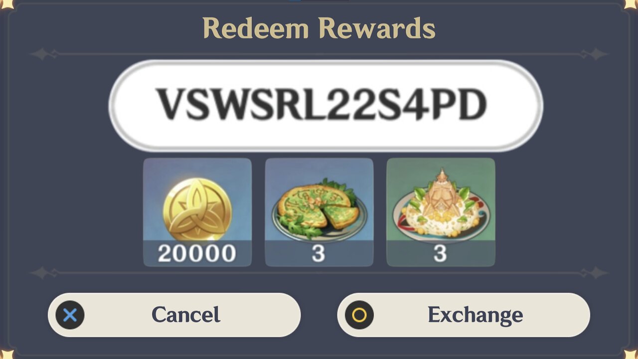 July 21, 2025 ITEM Code (Genshin Impact)