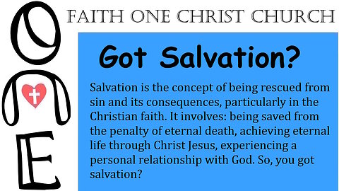 Got Salvation?