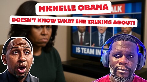 Michelle Obama Has No Business Talking About Sports Talk Shows We Dont Give A Damn!