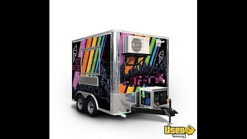 2022 7' x 10' Soft Serve Ice Cream | Food Concession Trailer for Sale in Florida!