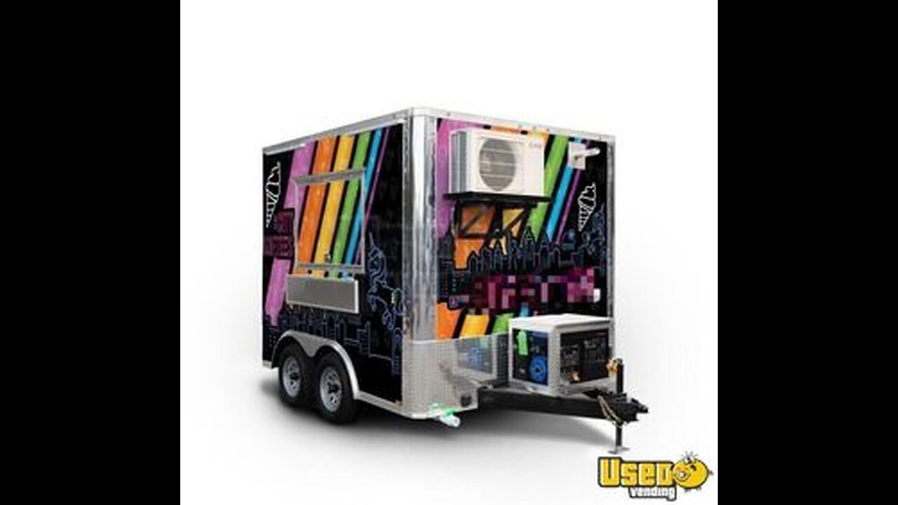 2022 7' x 10' Soft Serve Ice Cream | Food Concession Trailer for Sale in Florida!