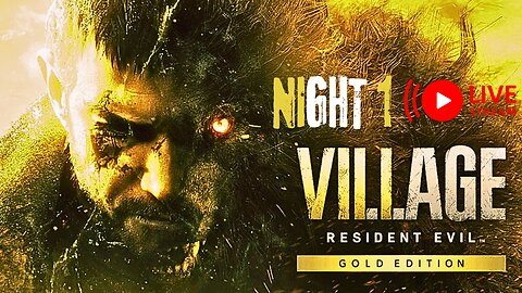 🎮 RESIDENT EVIL VILLAGE in THIRD PERSON 👀 | Live Gameplay 🔴 | NIGHT #1 🌙 (SCARY AF 😱)