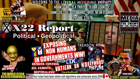 Ep 3707b - Adam Schiff Is A Traitor To Our Country, Domestic Civil Disturbance Quick Reaction Force,