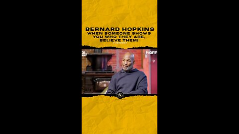 @bhopdaalien When someone shows you who they are, believe them!