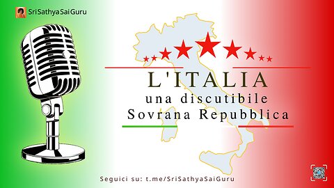 L’Italia, una discutibile Sovrana Repubblica