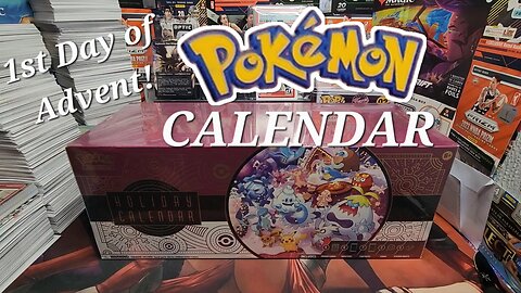 1st Day of Advent with a Pokémon Calendar