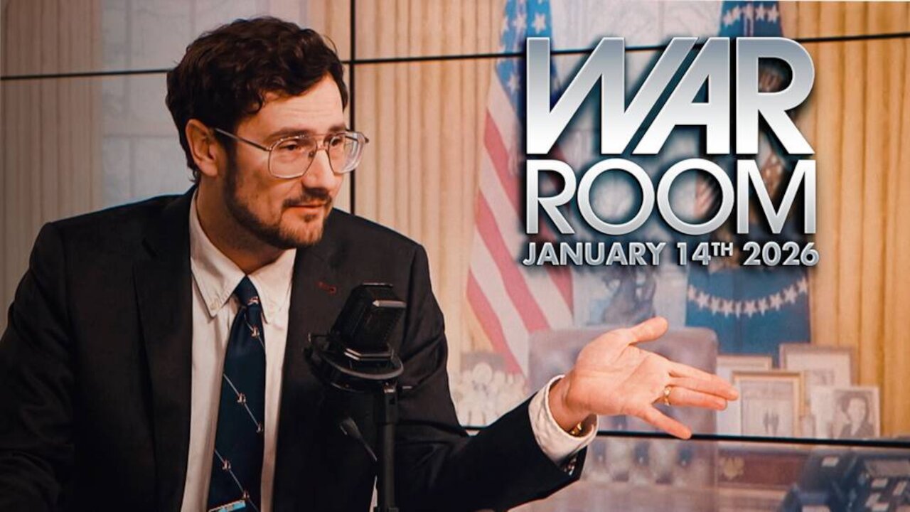 WAR ROOM WITH HARRISON SMITH - 1/14/2026: Trump Weighs Iran Strikes, FBI Raids WaPo Reporter & Renee Good ICE Agent Suffered Internal Bleeding After She Rammed Him, As Lunatic Left’s Anti-ICE Uprising Continues