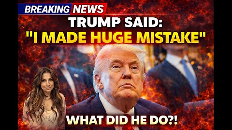 Trump Admits a Major Mistake on Fox News — What This Means for America Will Shock You