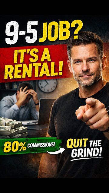 The 9-5 Isn't a Career, It's a Rental – Here's How to Buy Back Your Freedom