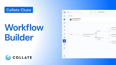 Collate Clues: Using the Workflow Builder